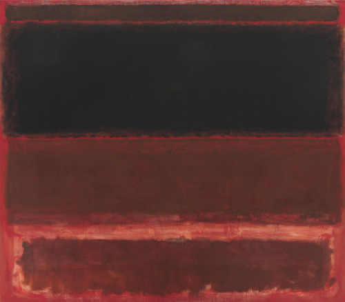 Mark Rothko, Four Darks in Red, 1958