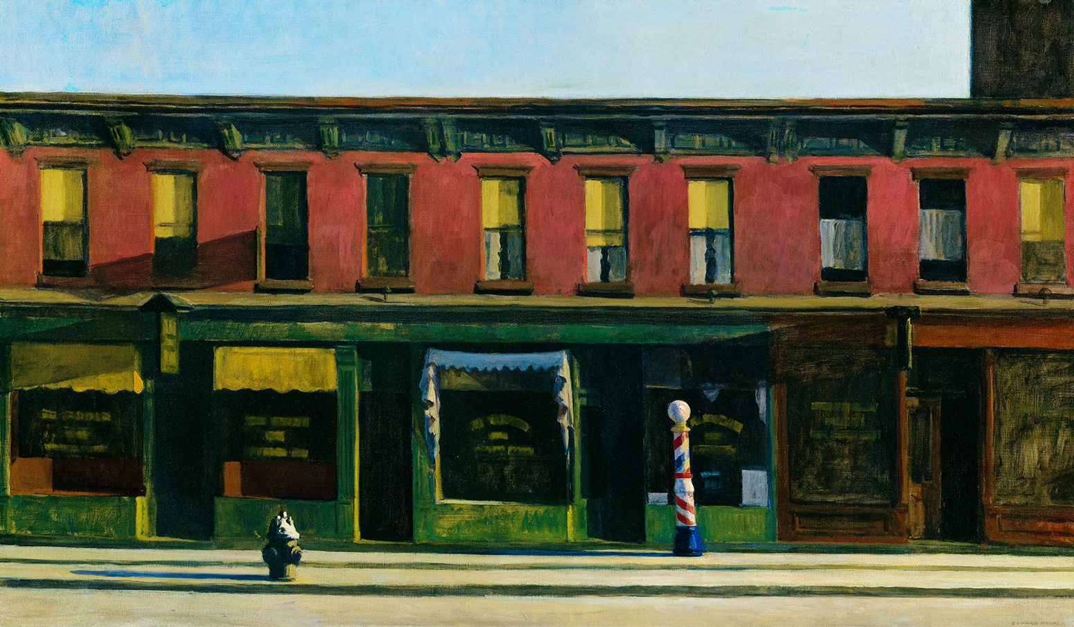 Edward Hopper, Early Sunday Morning, 1930