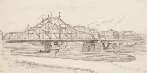 Edward Hopper - Study for Macomb's Dam Bridge, 1935