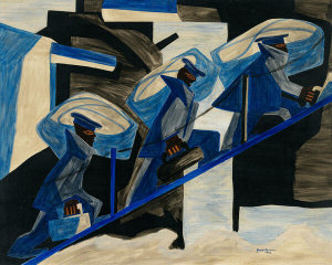 Jacob Lawrence - War Series: Another Patrol, 1946