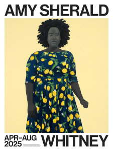 Amy Sherald - Exhibition Poster - She Always Believed the Good about Those She Loved, 2018