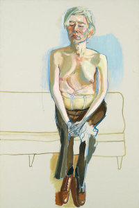Alice Neel - Andy Warhol, 1970