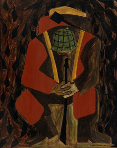 Jacob Lawrence - War Series: Victory, 1947