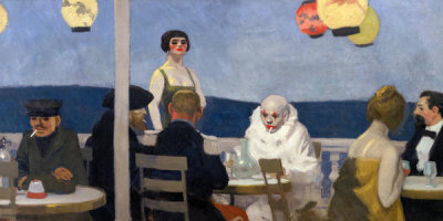 Edward Hopper - Soir Bleu, 1914