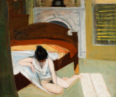 Edward Hopper - Summer Interior, 1909