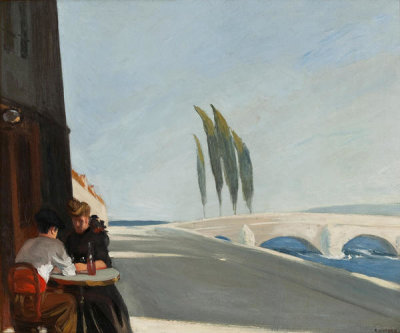 Edward Hopper - Le Bistro or The Wine Shop, 1909