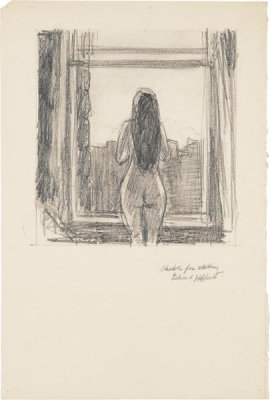 Edward Hopper - Sketch for Etching, 1915-1918