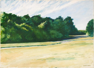 Edward Hopper - Mass of Trees at Eastham, 1962