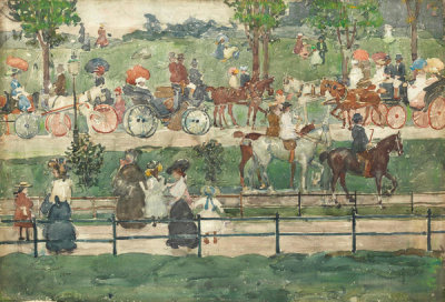 Maurice Prendergast - Central Park 1900, 1900