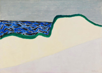 Milton Avery - Dunes and Sea II, 1960