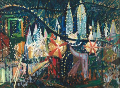 Joseph Stella - Luna Park, c. 1913
