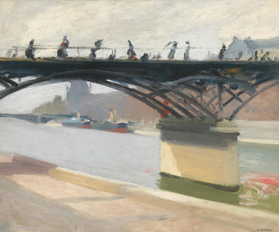 Edward Hopper - Le Pont des Arts, 1907