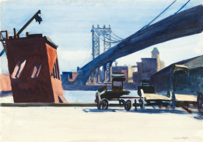 Edward Hopper - Manhattan Bridge, 1925–26