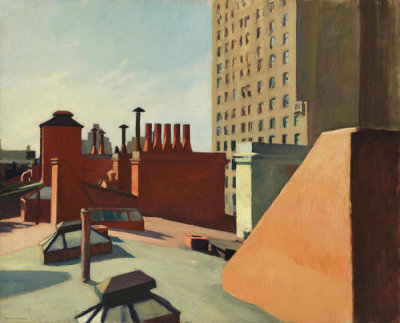 Edward Hopper - City Roofs, 1932