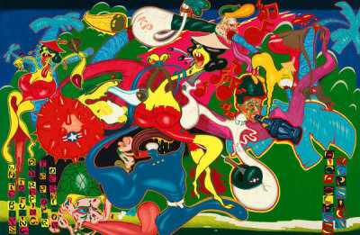 Peter Saul - Saigon, 1967